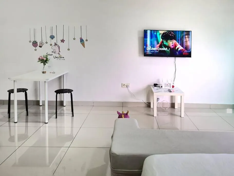 Warm Studio Balcony City View Palazio Apartment Mount Austin By Gdragon Homestay Johor Bahru